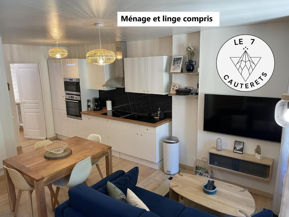 Apartament T3 Moderne Et Cosy Avec Linge Et Menage Compris Cauterets Zewnętrze zdjęcie
